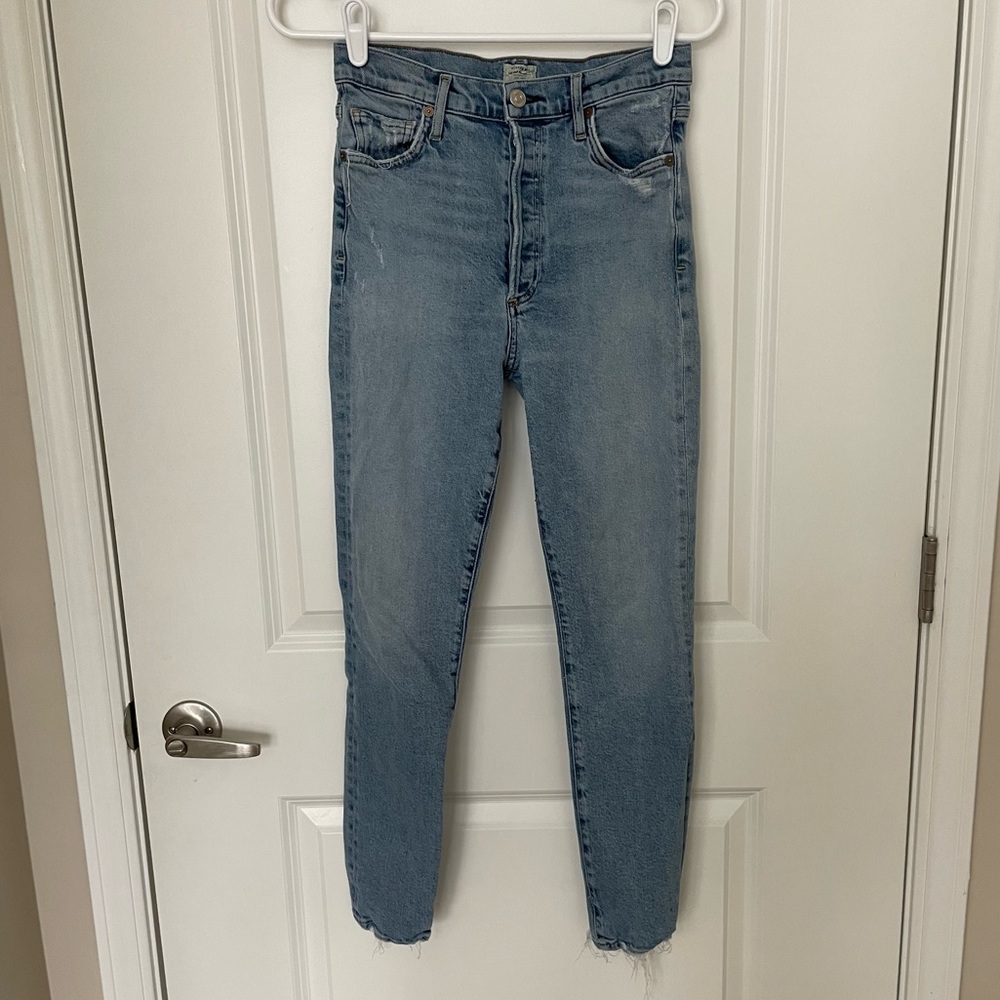 Citizens of Humanity Premium Vintage Olivia High Rise Slim Ankle Jeans